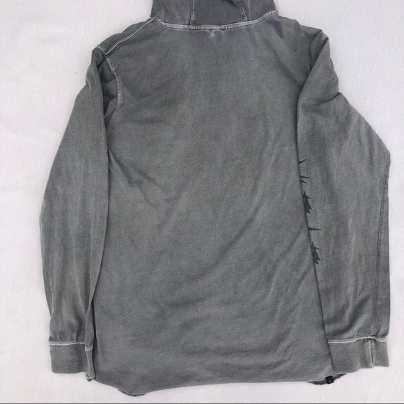 VOLCOM HOODIE SWEATSHIRT GRAY SIZE M - Picture 13 of 13